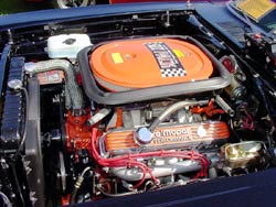 1969 Super Bee engine compartment